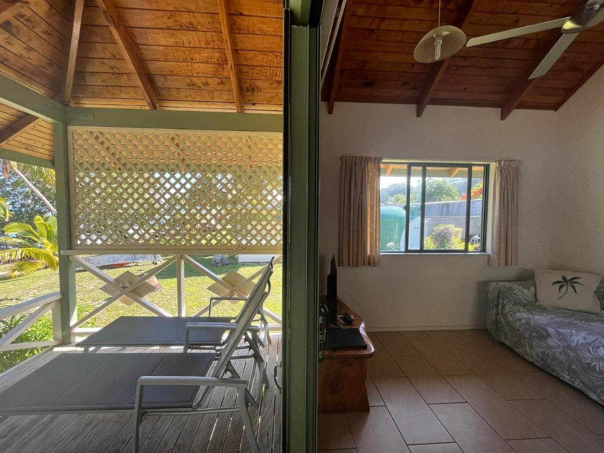 Paparei Beachfront Bungalows, Aitutaki Arutanga Εξωτερικό φωτογραφία